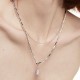 Detachable Double Clavicle Necklace For Women