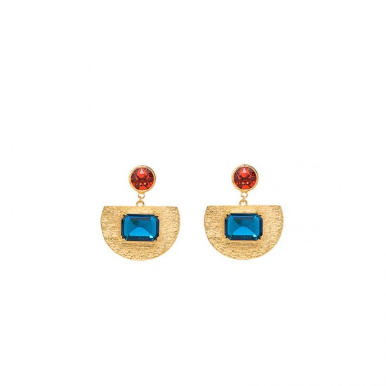 Gold Retro Simple Versatile Earrings