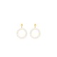 Pearl Hoop Earrings