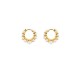 Retro Simple Versatile Earrings Gold For Womens